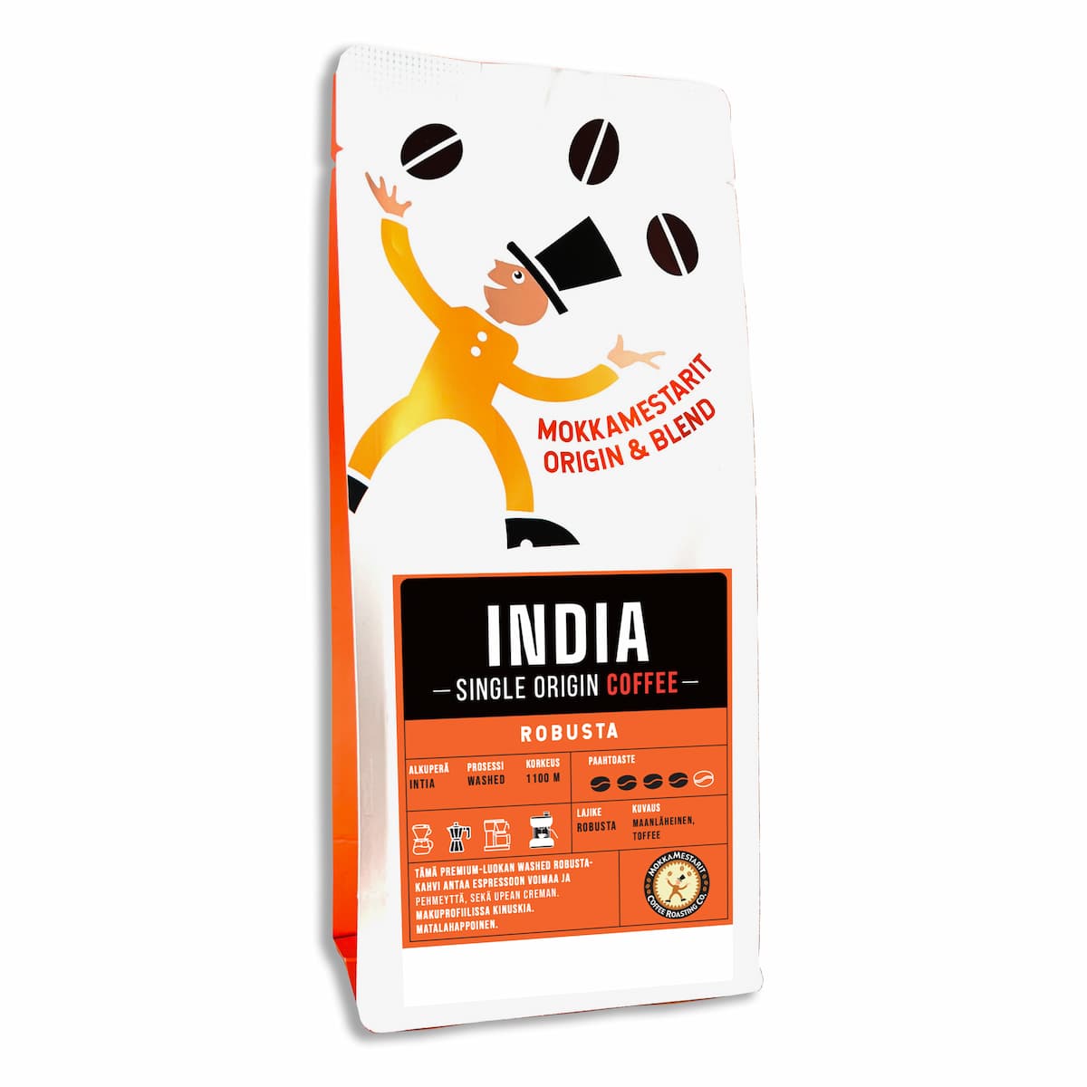 India Robusta Washed from Mokkamestarit